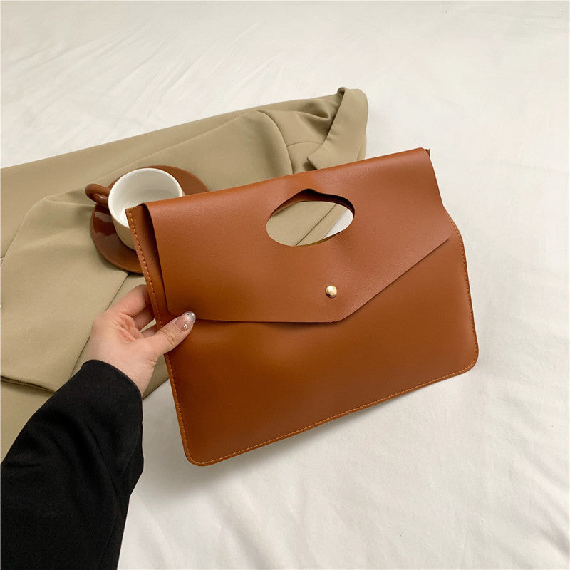 Women's Versatile Handheld Tote Bag With Large Capacity - Stylish & Functional PU Leather Bag