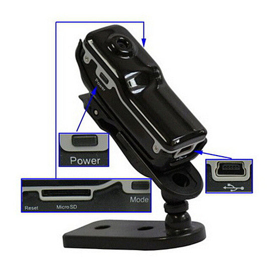 Mini DVR Wireless Camera with Sound Activated Recording - High-Definition Video Recorder with Simple Operation