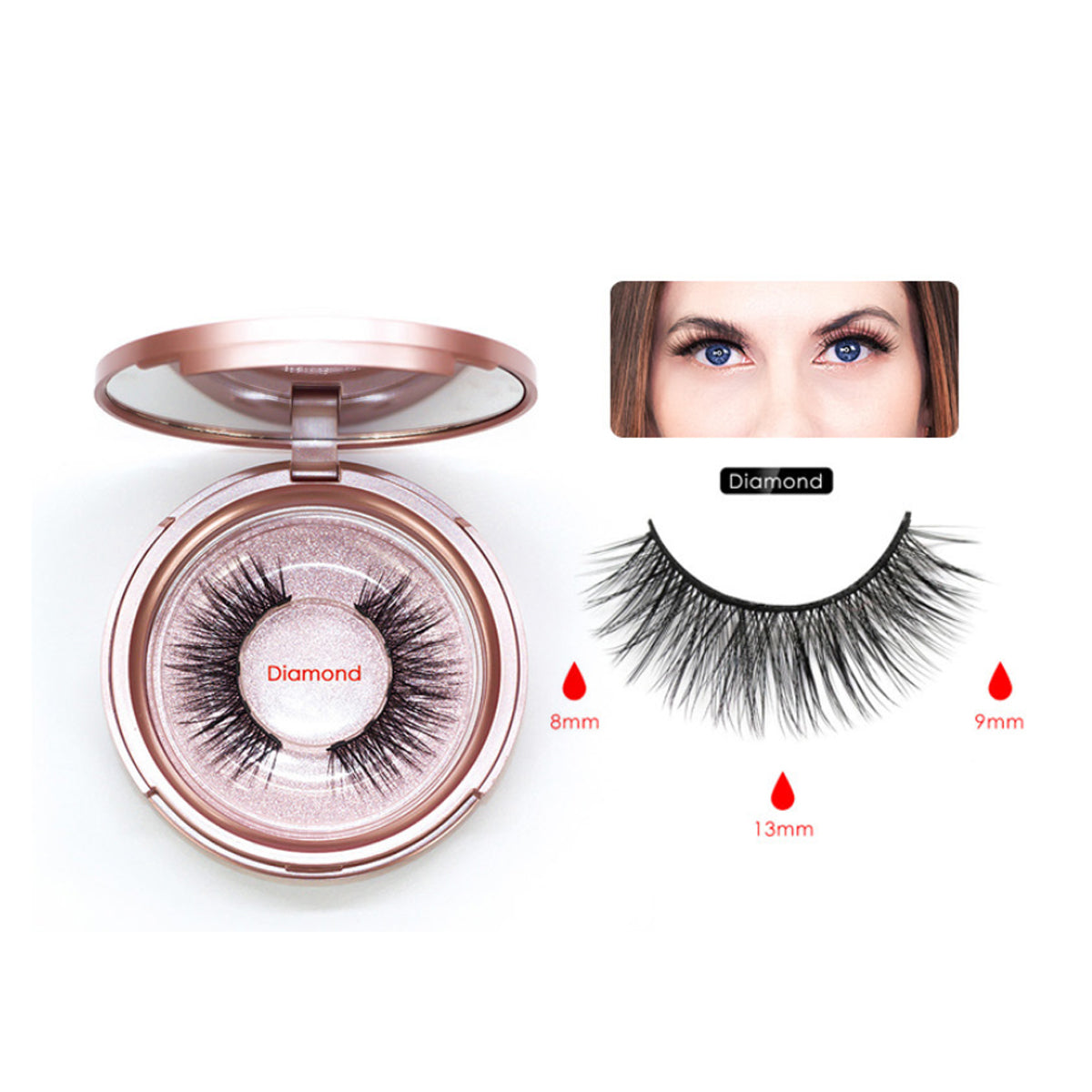 Sweet Eyes Magnetic Eyeliner And Eyelashes Kit - fashion finesse accessories