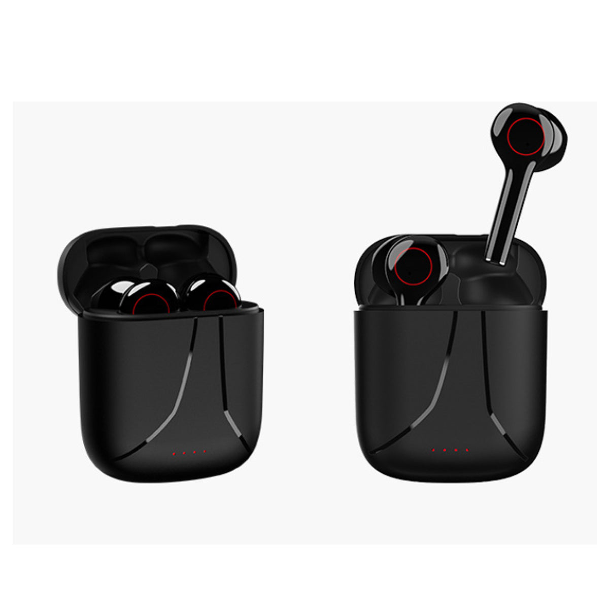 Sound Sense Bluetooth Earphone With Portable Charging Box - fashion finesse accessories