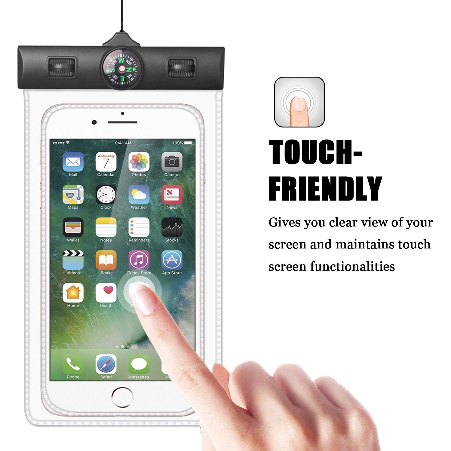 AQUA POUCH - Waterproof Pouch for your Smartphone and your Essentials - fashion finesse accessories