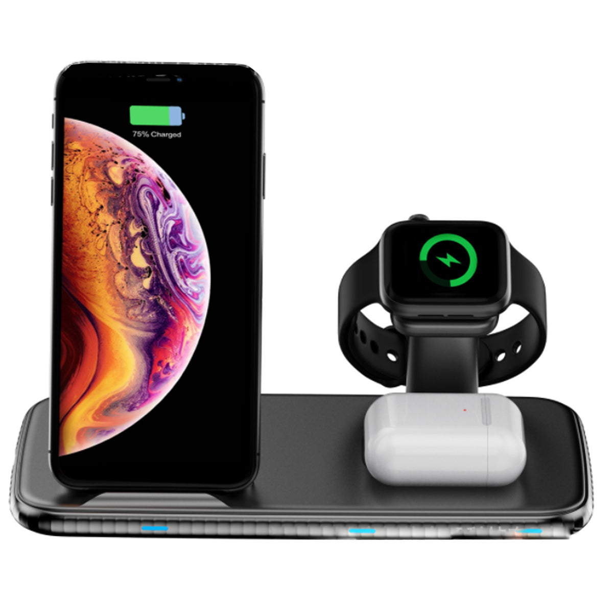 4 in 1 Wireless Fast Charging Hub - fashion finesse accessories