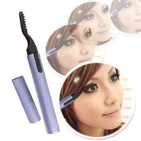 Lovely Lash Portable Heated Eyelash Curler For Instant Curvy lashes - fashion finesse accessories