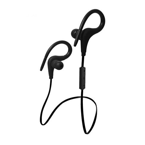 Bluetooth Headphone with Secure Ear Hook and Remote - Advanced Sound Technology, Comfortable Design - fashion finesse accessories