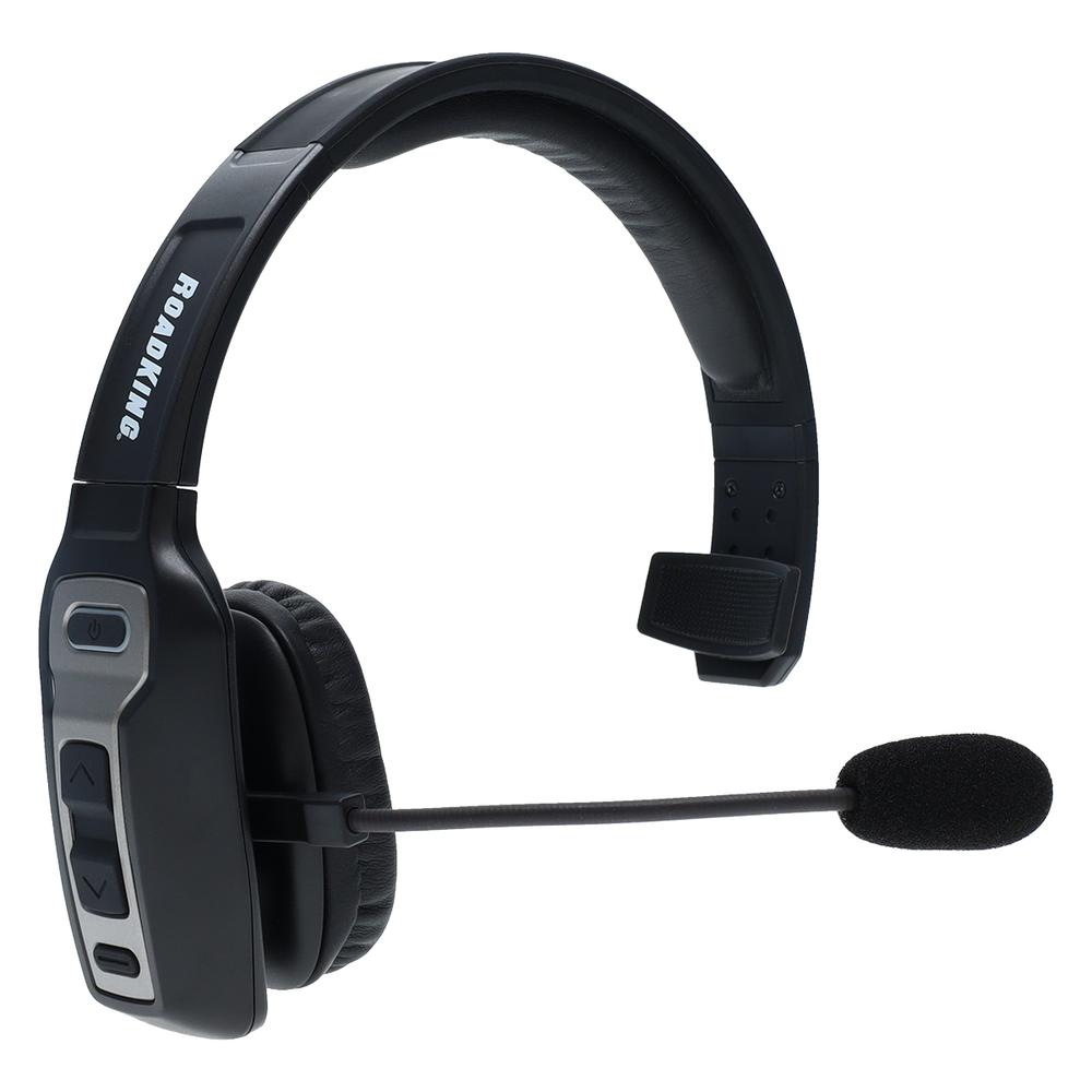 Noise Cancelling Bluetooth(R) Headset Wireless Trucker Headset w Mic Premium RKING3000