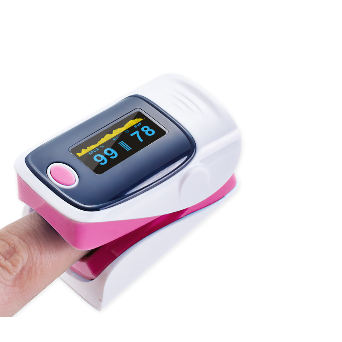 Fingertip Pulse Oximeter And Blood Oxygen Saturation Monitor With LED Display