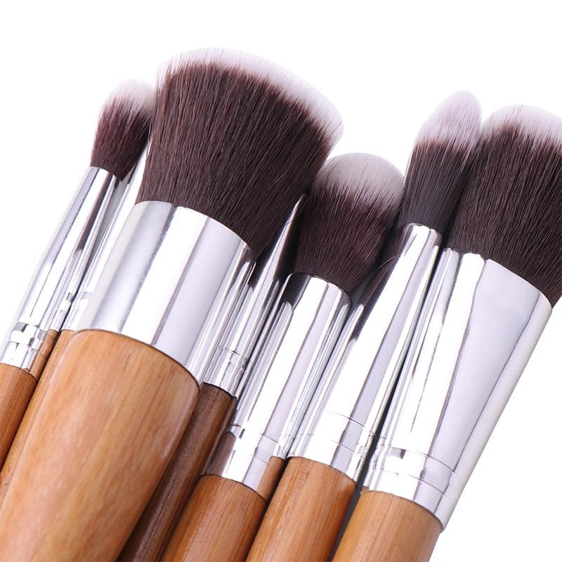 Lucky Beauty Bamboo Brush Set of 11 pcs - fashion finesse accessories