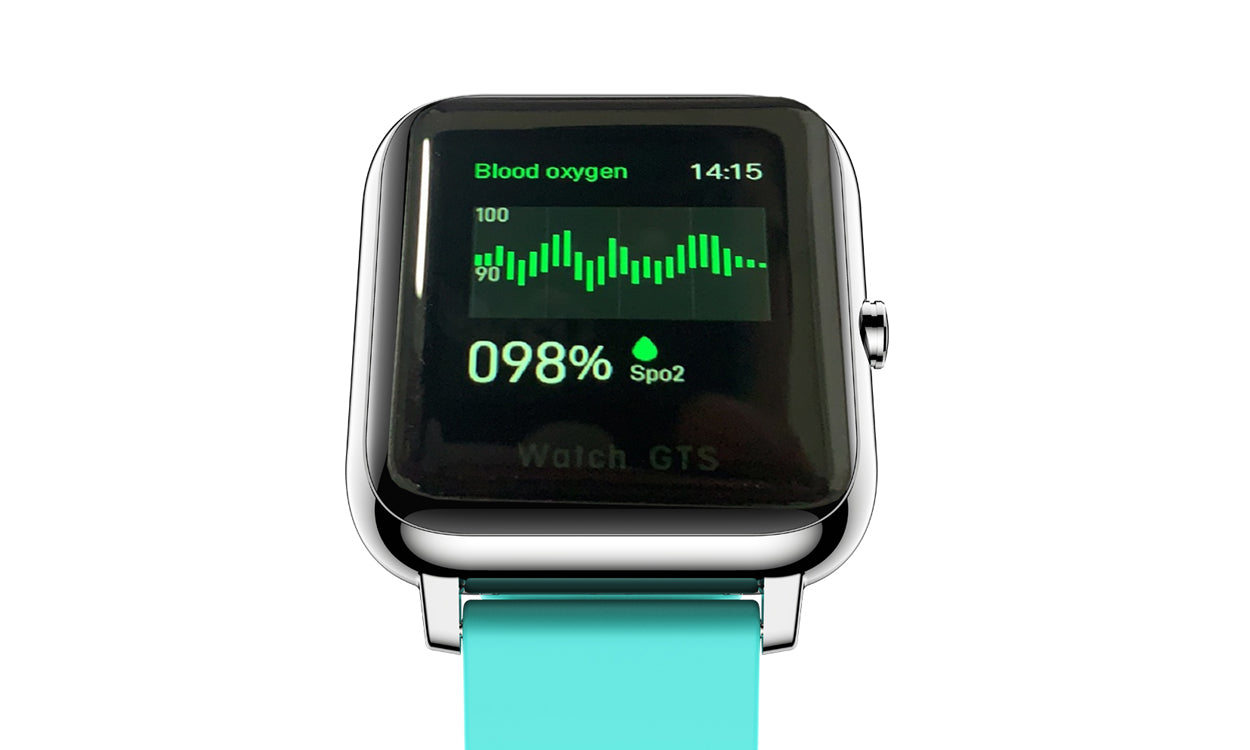 OXITEMP Smart Watch With Live Oximeter, Thermometer And Pulse Monitor With Activity Tracker