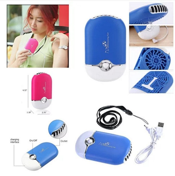 Porta Cooler Portable Air Conditioning USB Powered Personal Mini Fan - fashion finesse accessories