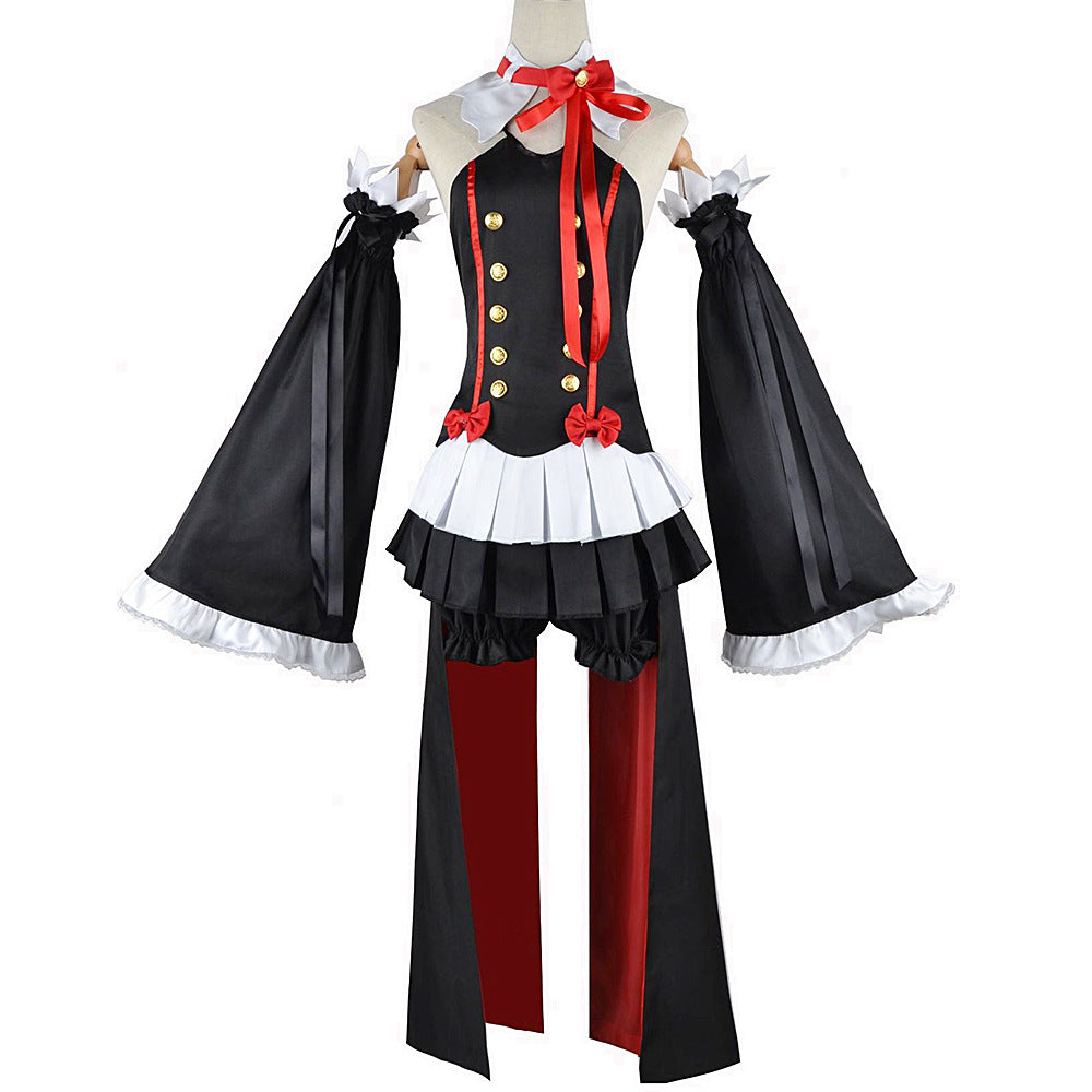 The Ultimate Angel cosplay costume Halloween vampire anime set Kruru cosplay costume for women