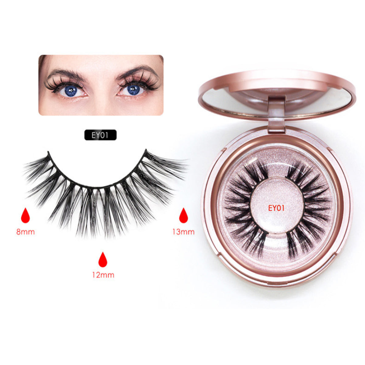 Sweet Eyes Magnetic Eyeliner And Eyelashes Kit - fashion finesse accessories