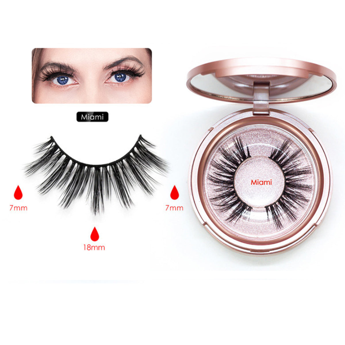 Sweet Eyes Magnetic Eyeliner And Eyelashes Kit - fashion finesse accessories