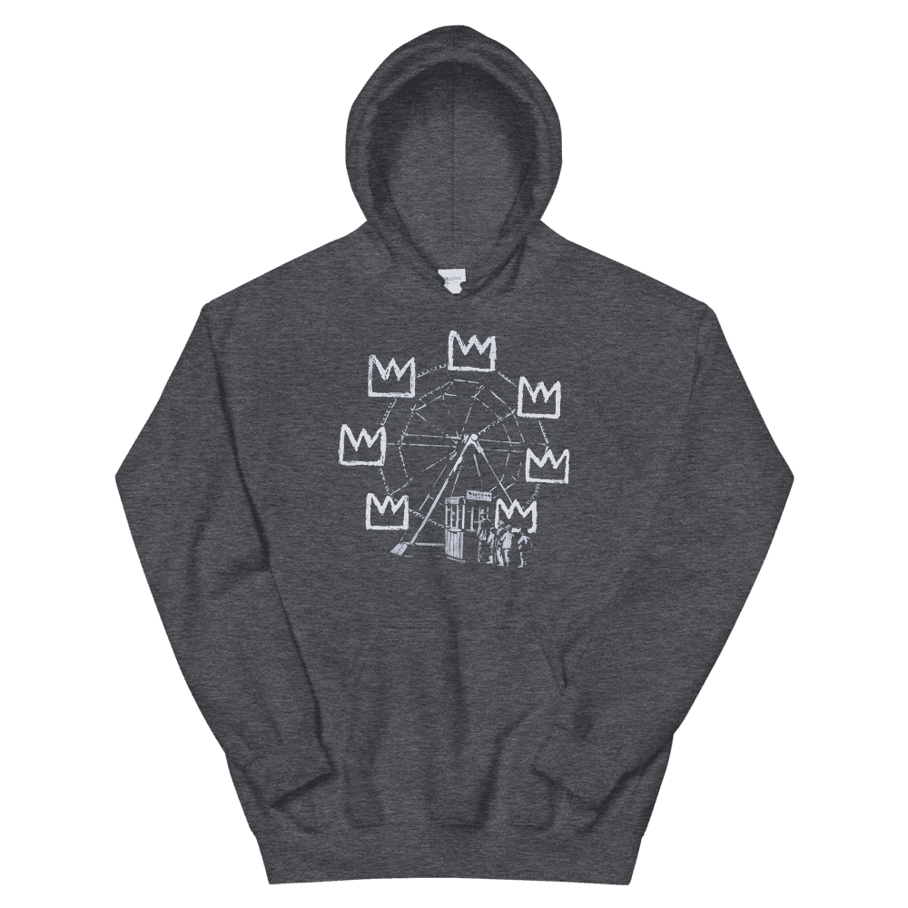 Banksy Ferris Wheel Artwork Unisex Hoodie