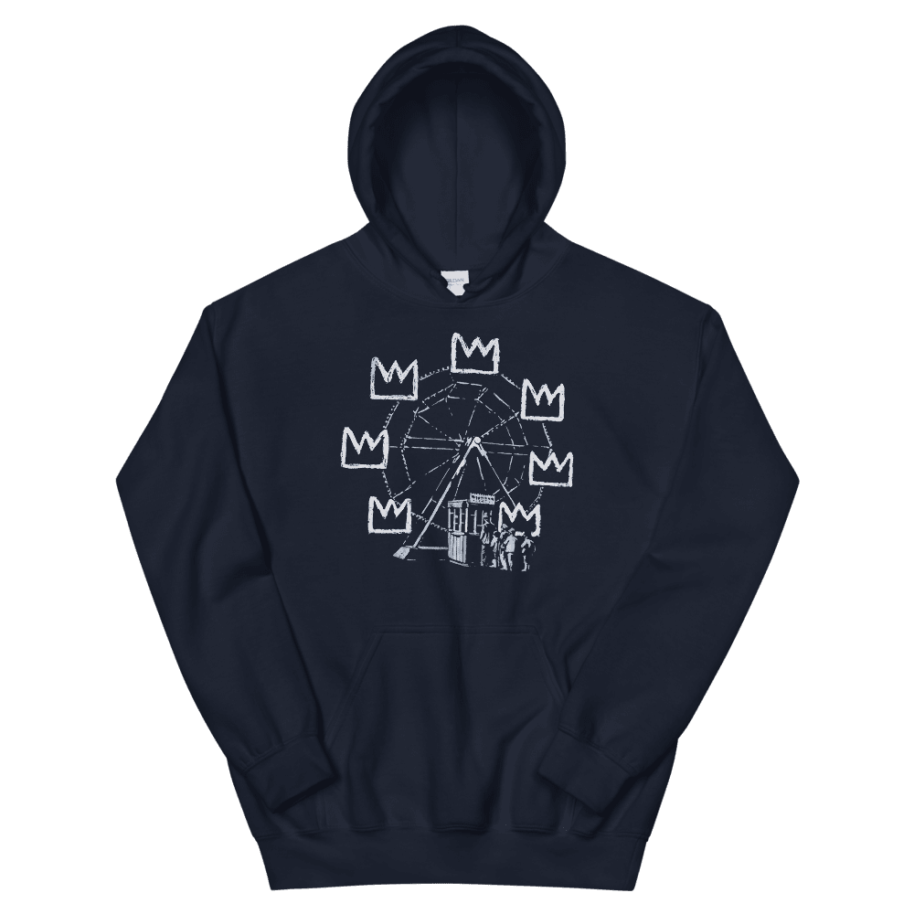 Banksy Ferris Wheel Artwork Unisex Hoodie