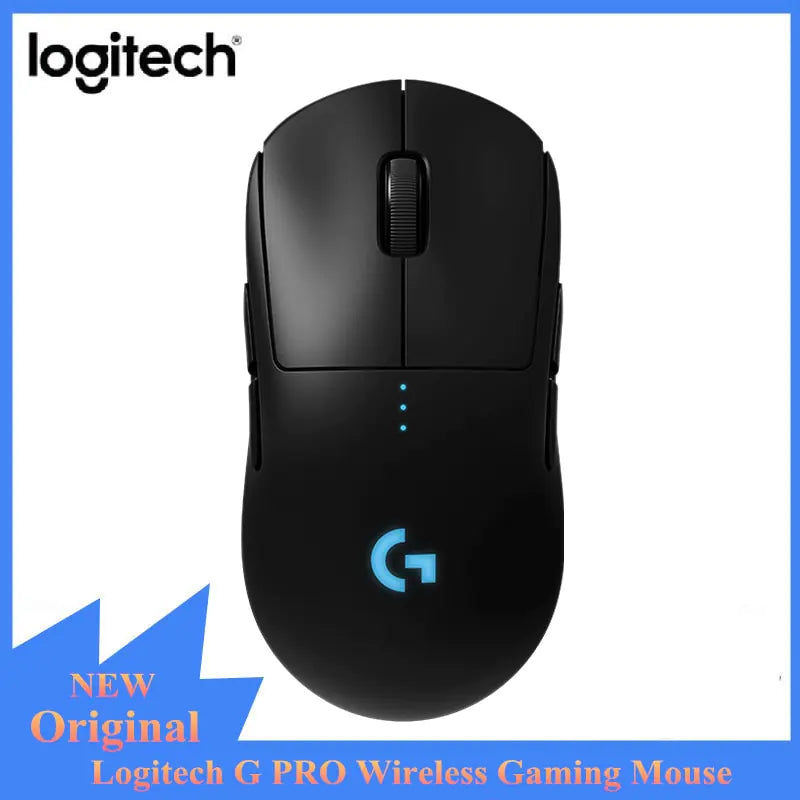 New Original Logitech G PRO Wireless Gaming Mouse 16K DPI Sensor LIGHTSPEED RGB Dual Mode Mice POWERPLAY Compatible - fashion finesse accessories