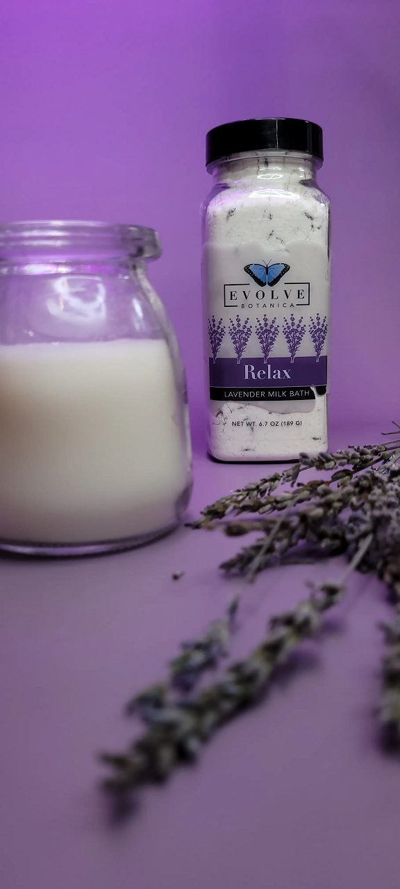 Milk Bath - Relax (Lavender) - fashion finesse accessories