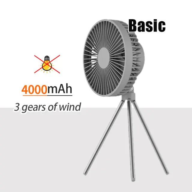 Portable Camping Fan - fashion finesse accessories