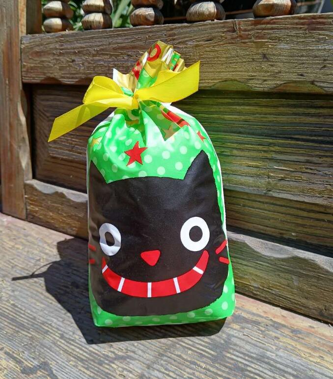 50pcs Halloween Gift Bag Drawstring Pocket