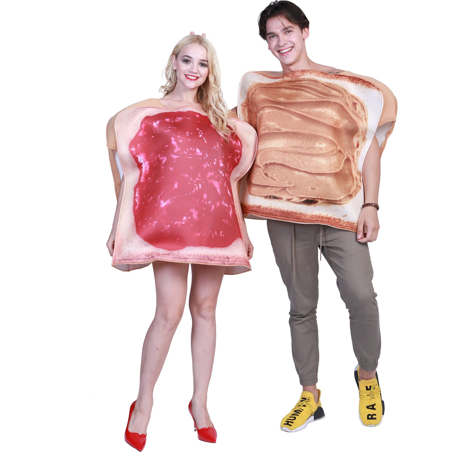 Halloween Couple Jam Food Set Halloween Party Dress Up Costumes