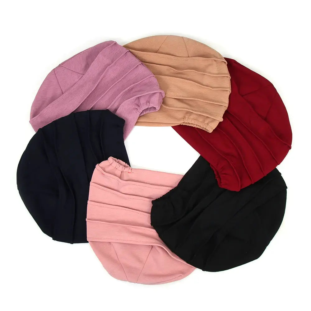 Stylish Elastic Turban Hat for Women - Comfortable & Versatile Headwear - fashion finesse accessories