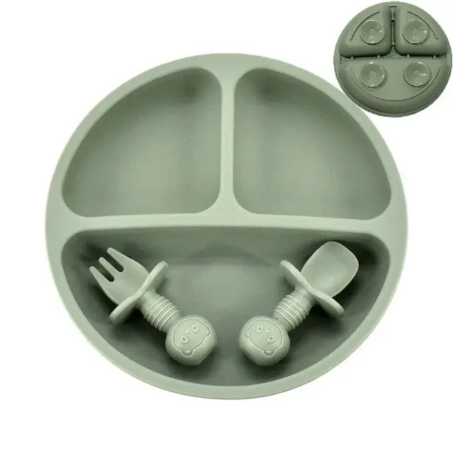 Baby Silicone Plate Set - fashion finesse accessories