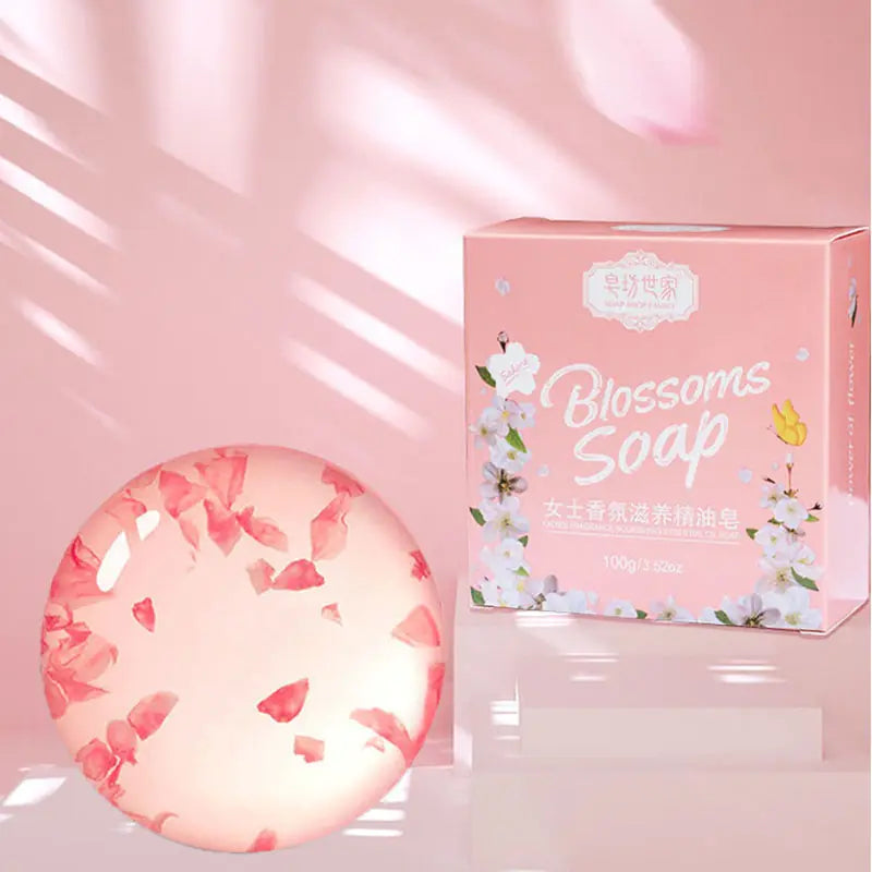 Cherry Blossom Petals Soap - fashion finesse accessories