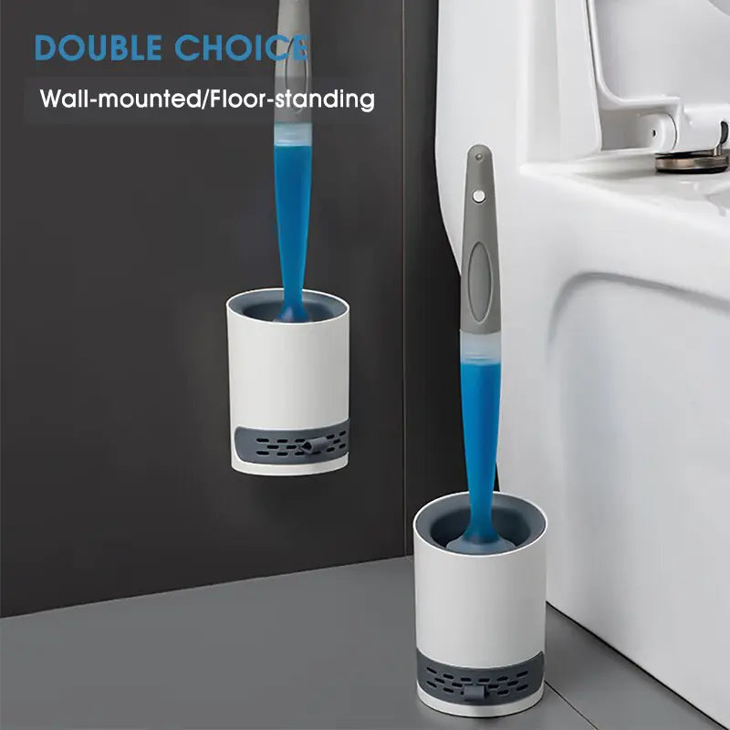 Toilet Brush Silicone - fashion finesse accessories