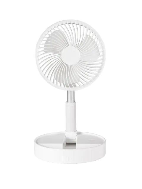 Rechargeable Folding Stand Fan - fashion finesse accessories