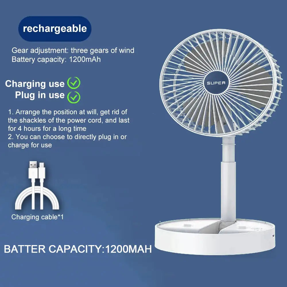 Portable Mini Fan - fashion finesse accessories