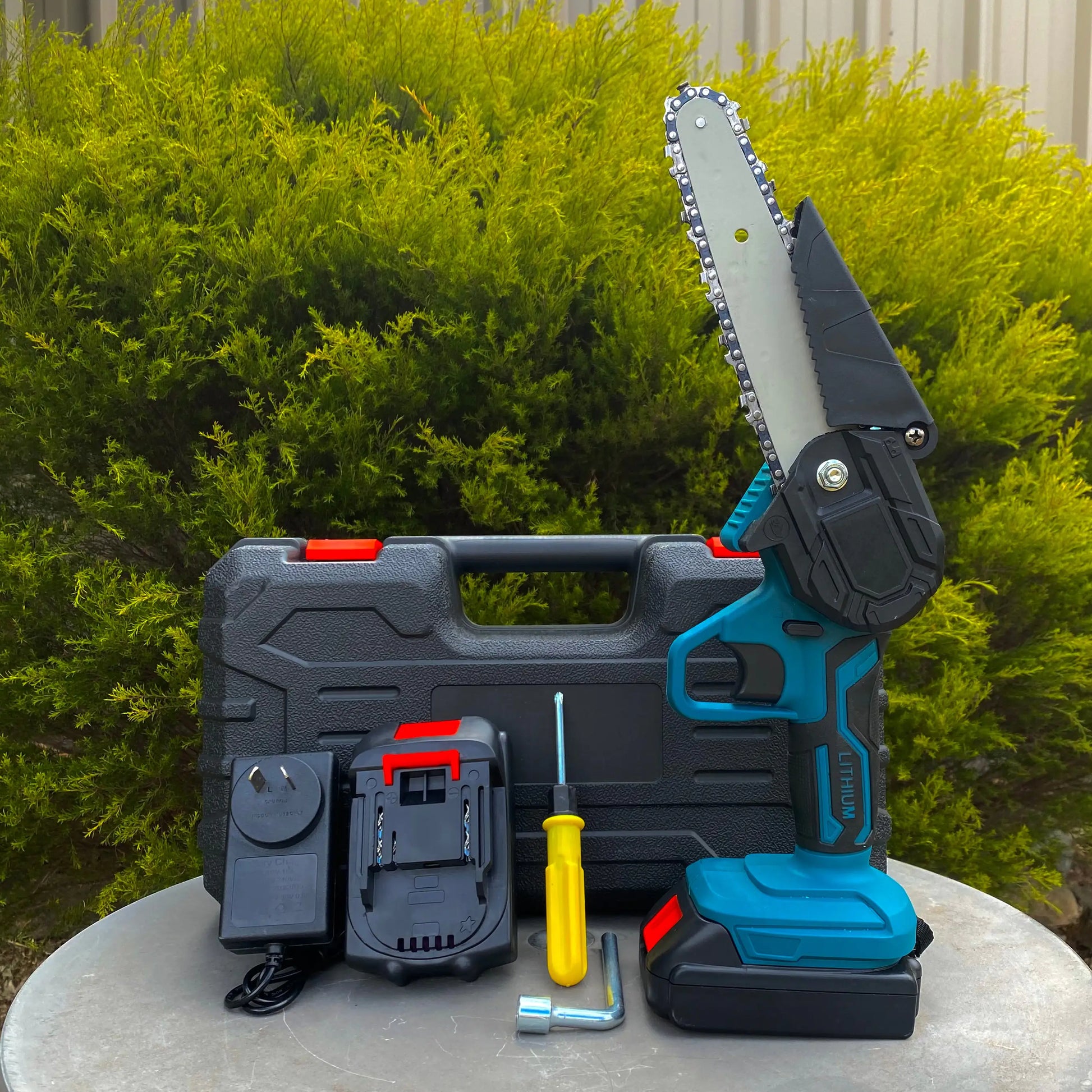 Cordless Chainsaw - fashion finesse accessories