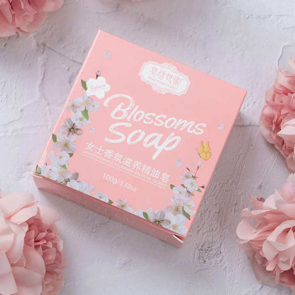 Cherry Blossom Petals Soap - fashion finesse accessories