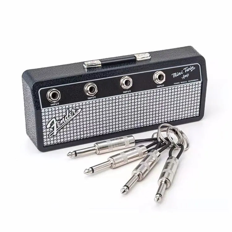 Marshall-Inspired Guitar Plug Keychain Holder - Organize in Style - fashion finesse accessories