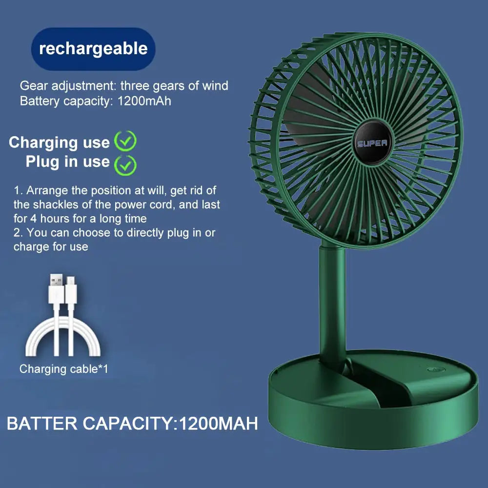 Portable Mini Fan - fashion finesse accessories