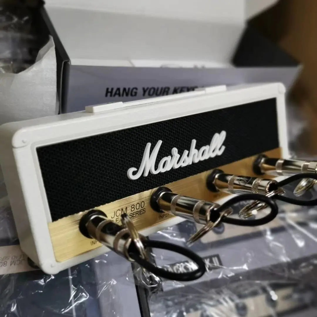 Marshall-Inspired Guitar Plug Keychain Holder - Organize in Style - fashion finesse accessories