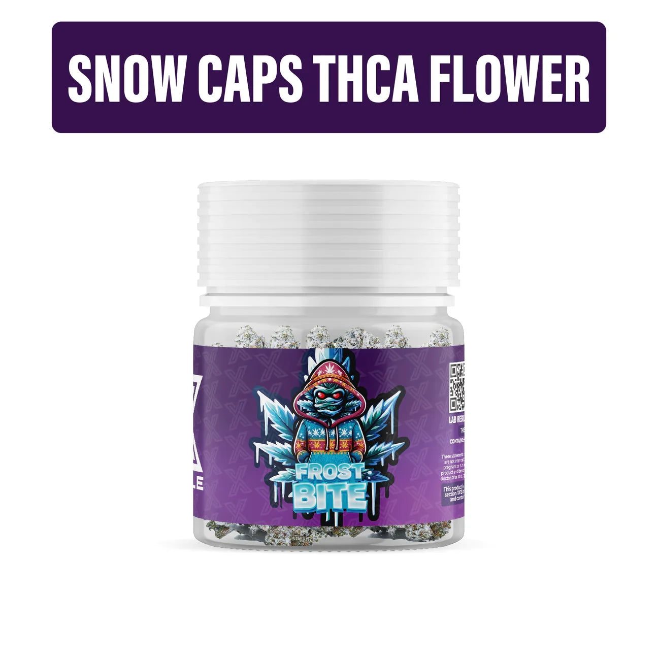 XHALE Snow Caps Premium THCA Flower Infusion 3.5g Pack