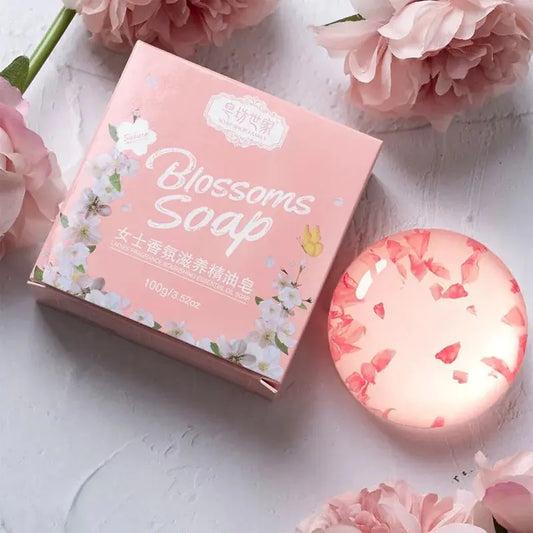 Cherry Blossom Petals Soap - fashion finesse accessories