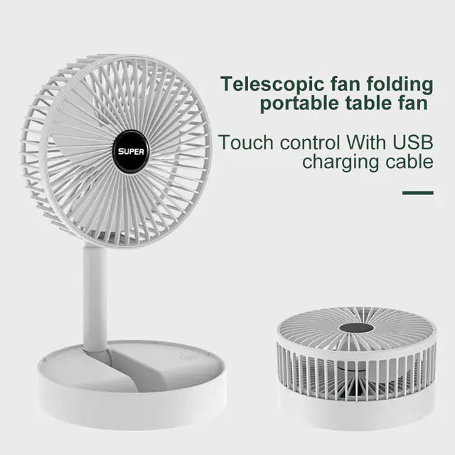 Low Noise Mini Electric Fan - fashion finesse accessories