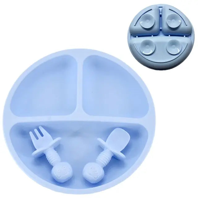 Baby Silicone Plate Set - fashion finesse accessories