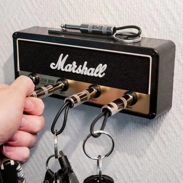 Marshall-Inspired Guitar Plug Keychain Holder - Organize in Style - fashion finesse accessories