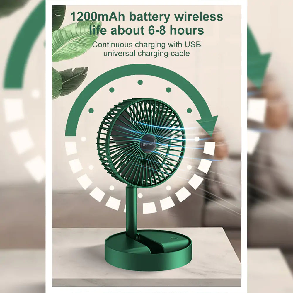 Low Noise Mini Electric Fan - fashion finesse accessories