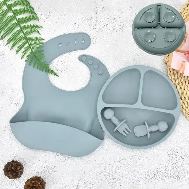 Baby Silicone Plate Set - fashion finesse accessories