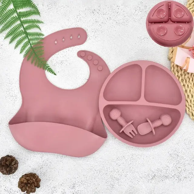 Baby Silicone Plate Set - fashion finesse accessories