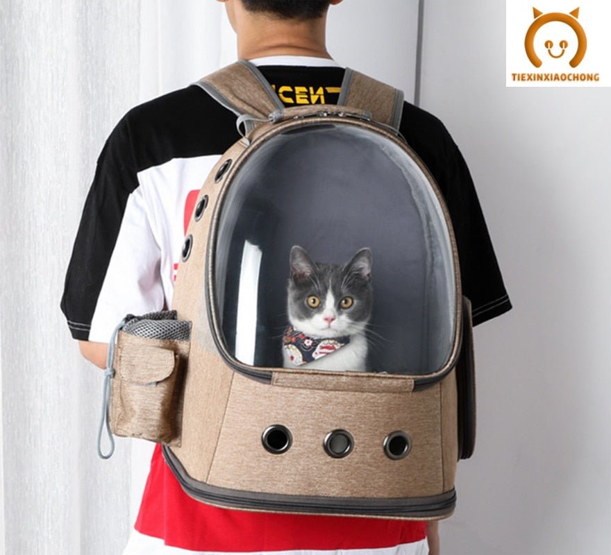 Cat Carrier Backpack Space Capsule - fashion finesse accessories