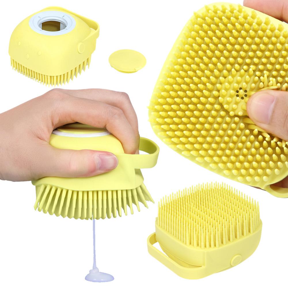 Cute Dog Bath Brush - fashion finesse accessories