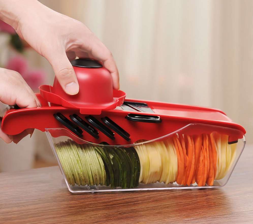 Multifunction 6 Blades Kitchen Slicer - fashion finesse accessories