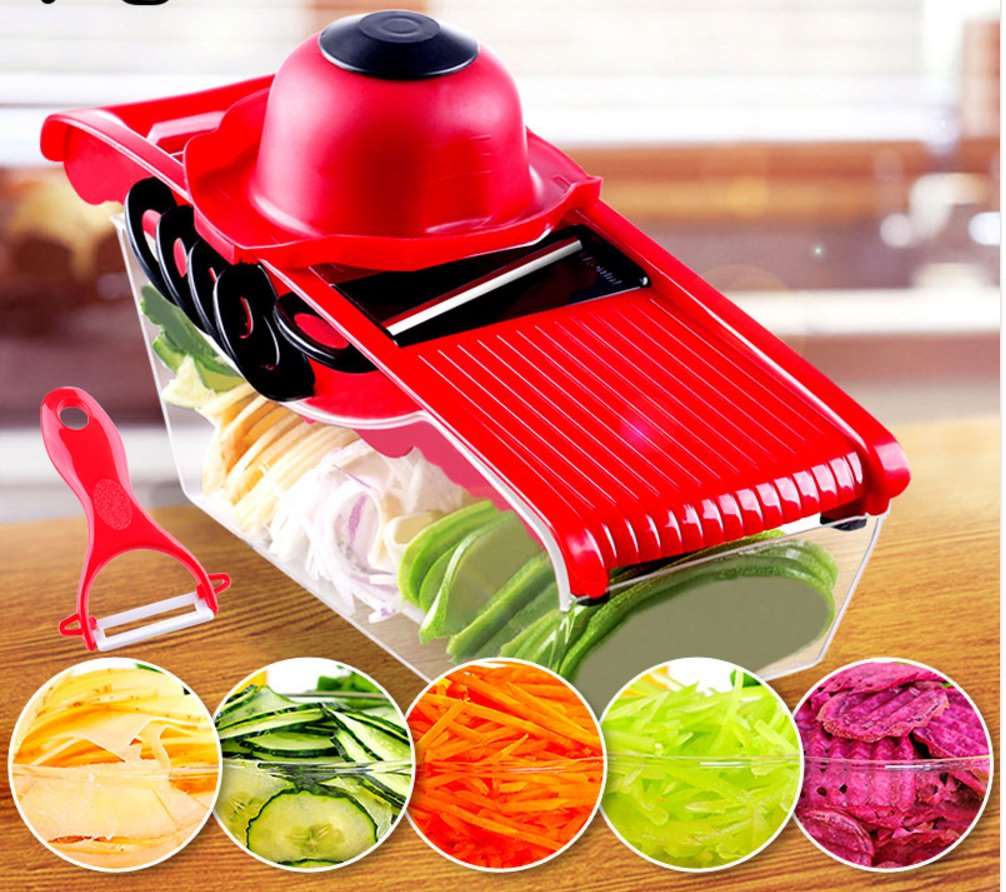 Multifunction 6 Blades Kitchen Slicer - fashion finesse accessories