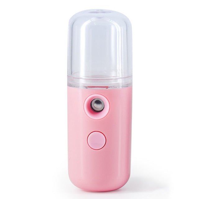 Nano Mist Facial Sprayer Beauty Instrument USB Face Steamer Moisturizing Beauty - fashion finesse accessories