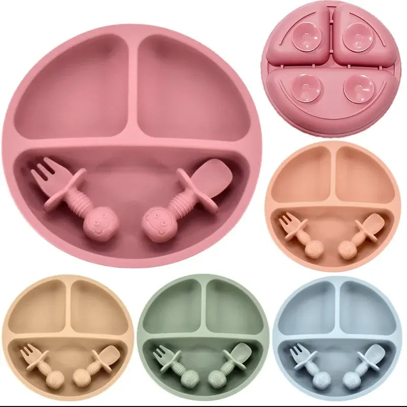 Baby Silicone Plate Set - fashion finesse accessories