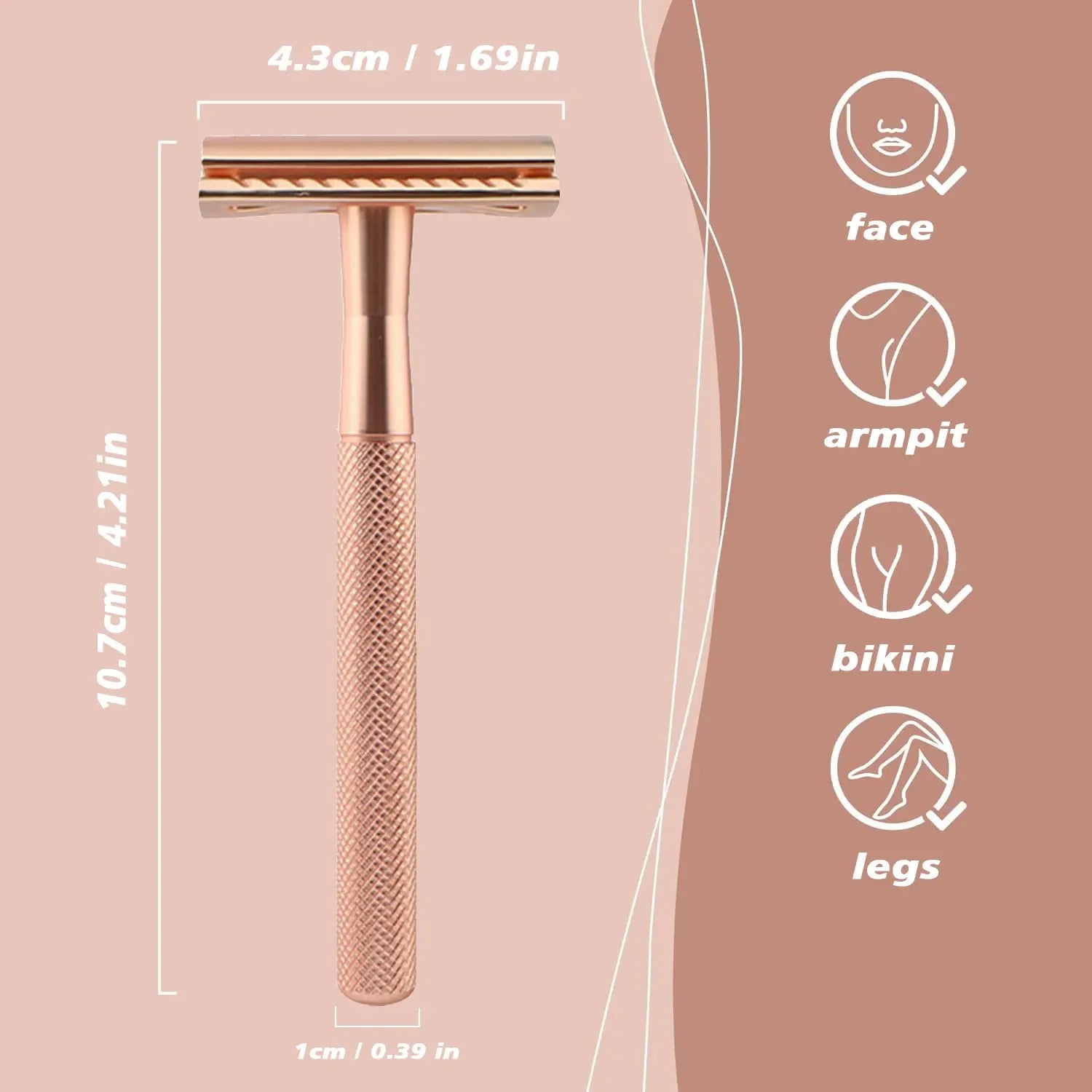 Double Edge Safety Razor - fashion finesse accessories