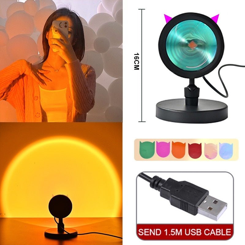 Sunset Lamp - fashion finesse accessories